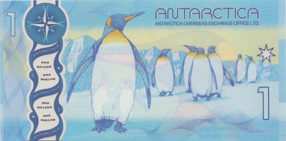 2015 ONE DOLLAR BANKNOTE ANTARCTICA REF 510 - World Banknotes - Cambridgeshire Coins