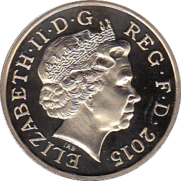 2015 ONE POUND PROOF SHIELD IRB - £1 Proof - Cambridgeshire Coins
