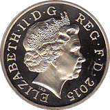 2015 ONE POUND PROOF SHIELD IRB - £1 Proof - Cambridgeshire Coins