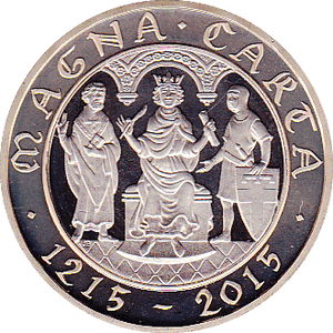 2015 TWO POUND £2 PROOF COIN 800TH ANNIVERSARY OF MAGNA CARTA - £2 Proof - Cambridgeshire Coins