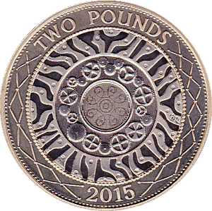 2015 TWO POUND £2 PROOF COIN SHOULDER OF GIANTS - £2 Proof - Cambridgeshire Coins