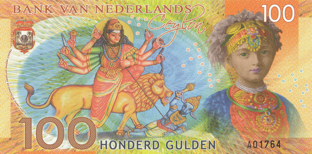 2016 100 HONDERD GULDEN NETHERLANDS CEYLON REF 1155 - World Banknotes - Cambridgeshire Coins