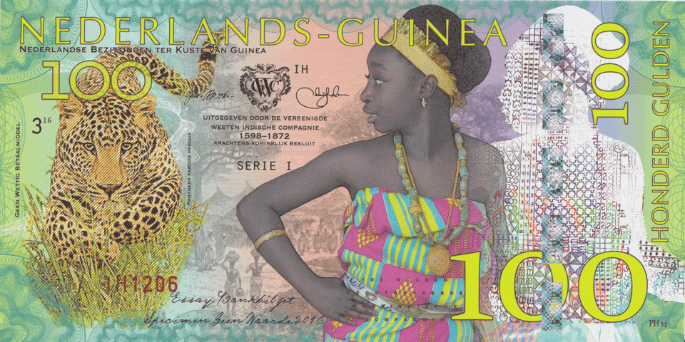 2016 100 HONDERD GULDEN NETHERLANDS GUINEA REF 1156 - World Banknotes - Cambridgeshire Coins