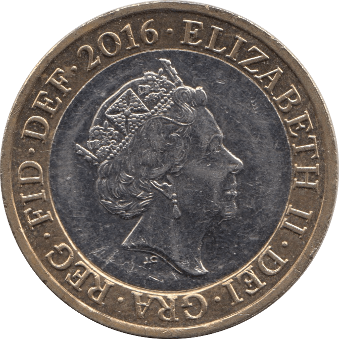 2016 £2 CIRCULATED DEFINITIVE BRITANNIA - £2 CIRCULATED - Cambridgeshire Coins