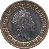 2016 £2 CIRCULATED DEFINITIVE BRITANNIA - £2 CIRCULATED - Cambridgeshire Coins
