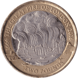2016 £2 CIRCULATED GREAT FIRE OF LONDON - Cambridgeshire Coins