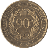 2016 90TH BIRTHDAY QUEEN ELIZABETH II COMMEMORATIVE MEDALLION - MEDALS & MEDALLIONS - Cambridgeshire Coins