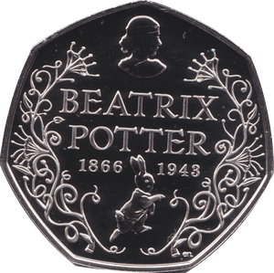 2016 BRILLIANT UNCIRCULATED 50P COIN BEATRIX POTTER PACK SEALED - 50p BU Pack - Cambridgeshire Coins