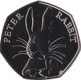 2016 BRILLIANT UNCIRCULATED 50P COIN BEATRIX POTTER PETER RABBIT SEALED - 50p BU Pack - Cambridgeshire Coins