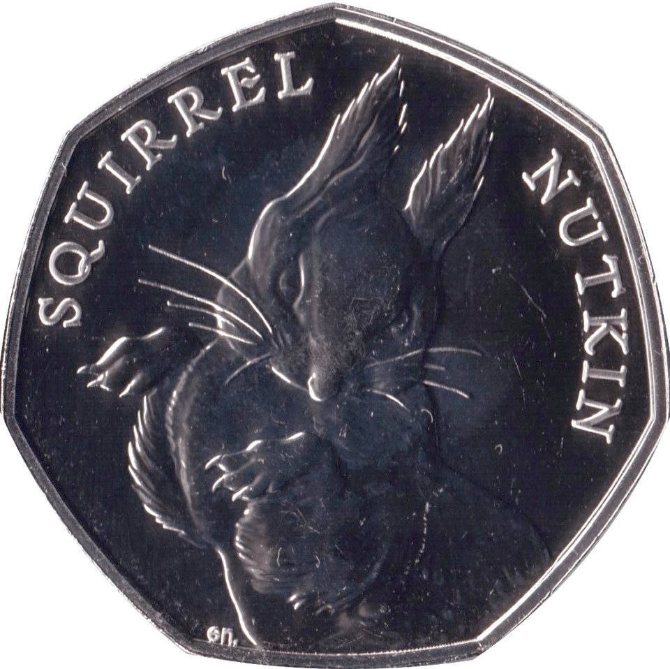 2016 BRILLIANT UNCIRCULATED 50P COIN BEATRIX POTTER SQUIRREL NUTKIN SEALED - 50p BU Pack - Cambridgeshire Coins