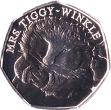2016 BRILLIANT UNCIRCULATED 50P COIN BEATRIX POTTER TIGGY-WINKLE PACK SEALED - 50p BU Pack - Cambridgeshire Coins