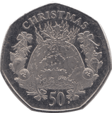 2016 CHRISTMAS 50P CHRISTMAS PUDDING ISLE OF MAN - 50P CHRISTMAS - Cambridgeshire Coins