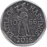 2016 CIRCULATED 50P BATTLE OF HASTINGS - 50P CIRCULATED - Cambridgeshire Coins