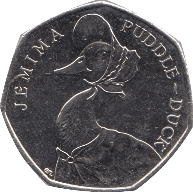 2016 CIRCULATED 50P JEMIMA PUDDLEDUCK BEATRIX POTTER - 50P CIRCULATED - Cambridgeshire Coins
