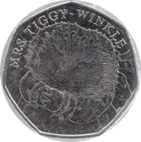 2016 CIRCULATED 50P MISS TIGGYWINKLE BEATRIX POTTER - 50P CIRCULATED - Cambridgeshire Coins