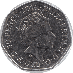 2016 CIRCULATED 50P PETER RABBIT BEATRIX POTTER - 50P CIRCULATED - Cambridgeshire Coins