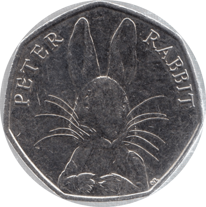 2016 CIRCULATED 50P PETER RABBIT BEATRIX POTTER - 50P CIRCULATED - Cambridgeshire Coins