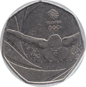 2016 CIRCULATED 50P TEAM GB - 50P CIRCULATED - Cambridgeshire Coins