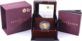 2016 Gold 22ct Proof Half Sovereign Pistrucci Coin BOX + COA Bullion Royal Mint - Cambridgeshire Coins