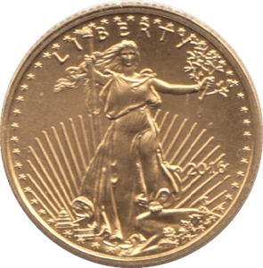 2016 GOLD FIVE DOLLARS USA 1 - Gold World Coins - Cambridgeshire Coins
