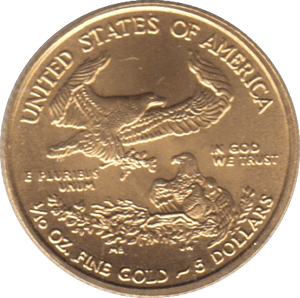 2016 GOLD FIVE DOLLARS USA - Gold World Coins - Cambridgeshire Coins
