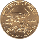 2016 GOLD FIVE DOLLARS USA - Gold World Coins - Cambridgeshire Coins