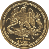 2016 GOLD ONE OUNCE PROOF ISLE OF MAN ANGEL *RARE* - Gold World Coins - Cambridgeshire Coins