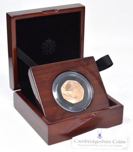 2016 Gold Proof Team GB 50p Coin Box COA Royal Mint 1 of 306 Minted Very Scarce - Gold Proof 50p - Cambridgeshire Coins