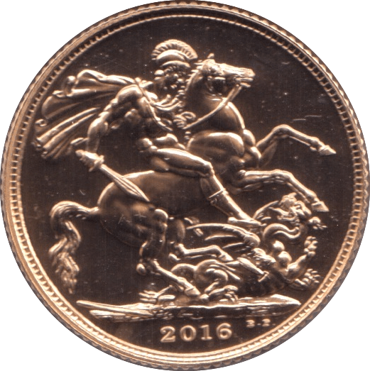 2016 GOLD SOVEREIGN ( BU ) - Sovereign - Cambridgeshire Coins
