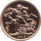 2016 GOLD SOVEREIGN ( BU ) - Sovereign - Cambridgeshire Coins