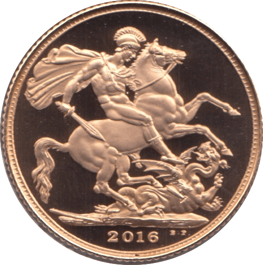 2016 GOLD SOVEREIGN ( PROOF ) - Sovereign - Cambridgeshire Coins