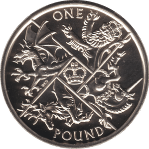 2016 ONE POUND £1 LAST ROUND POUND BRILLIANT UNCIRCULATED BU - £1 BU - Cambridgeshire Coins