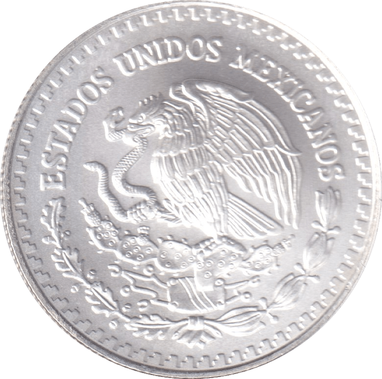 2016 SILVER 1/2 OUNCE MEXICO - SILVER WORLD COINS - Cambridgeshire Coins