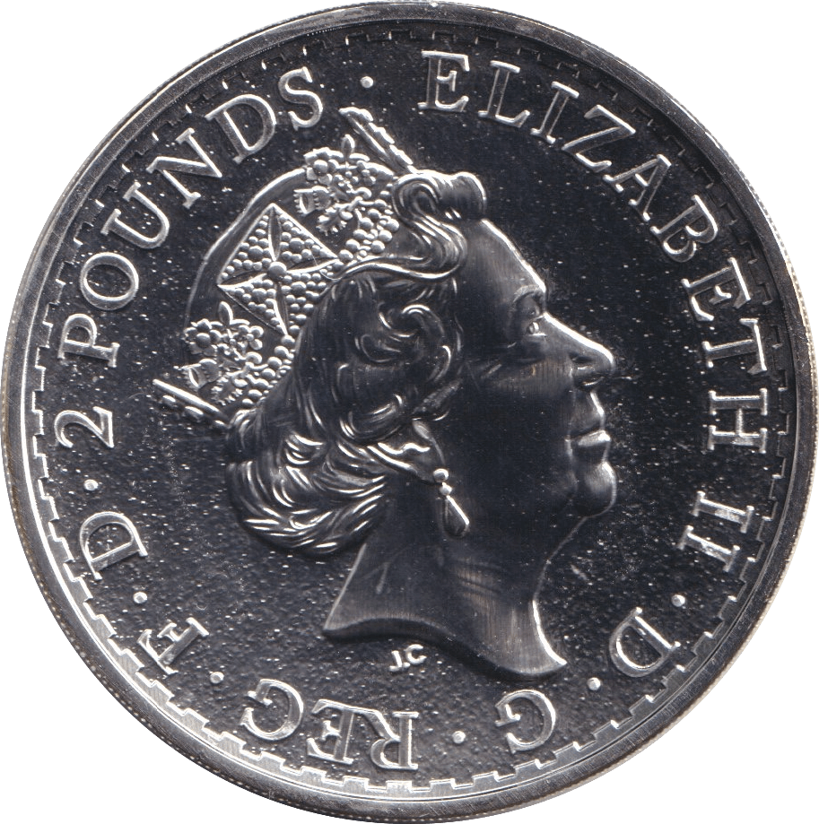 2016 SILVER BRITANNIA ONE OUNCE TWO POUNDS - Cambridgeshire Coins