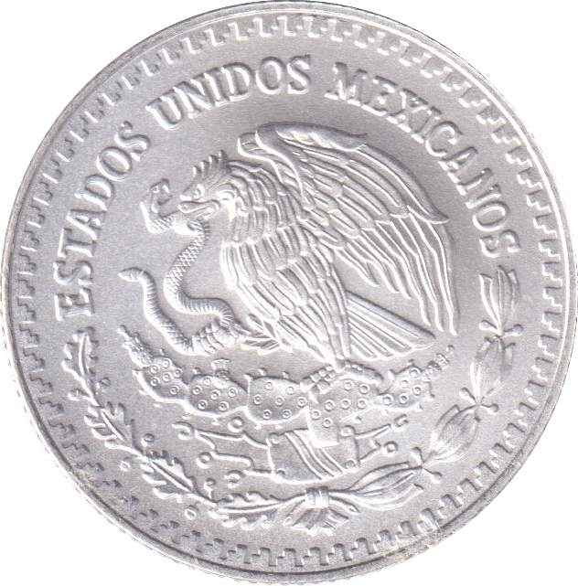 2016 SILVER PROOF 1/4 OUNCE MEXICO - SILVER WORLD COINS - Cambridgeshire Coins