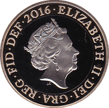 2016 TWO POUND £2 PROOF COIN BRITANNIA - £2 Proof - Cambridgeshire Coins