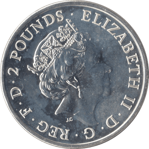 2016 UK BU FINE SILVER YEAR OF THE MONKEY TWO POUNDS BRITANNIA - SILVER 1 oz COINS - Cambridgeshire Coins