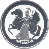 2017 1OZ BRITISH VIRGIN ISLANDS .999 SILVER COIN BU - SILVER WORLD COINS - Cambridgeshire Coins