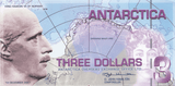 2017 3 DOLLARS PRIVATE ISSUE BANKNOTE ANTARCTICA REF 1161 - World Banknotes - Cambridgeshire Coins