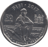 2017 50 CENTS FIJI - WORLD COINS - Cambridgeshire Coins