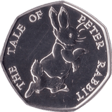 2017 BRILLIANT UNCIRCULATED 50P COIN BEATRIX POTTER TALE OF PETER RABBIT SEALED - 50p BU Pack - Cambridgeshire Coins