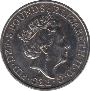2017 CIRCULATED £5 HOUSE OF WINDSOR COIN - £5 CIRCULATED - Cambridgeshire Coins