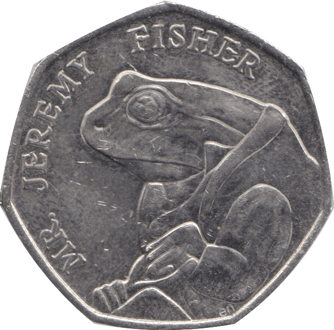 2017 CIRCULATED 50P MR JEREMY FISHER BEATRIX POTTER - 50P CIRCULATED - Cambridgeshire Coins