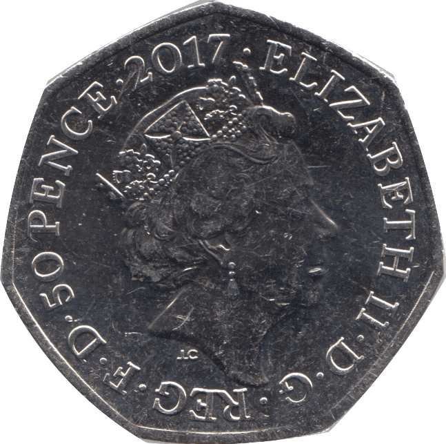 2017 CIRCULATED 50P TALE OF PETER RABBIT BEATRIX POTTER - 50P CIRCULATED - Cambridgeshire Coins