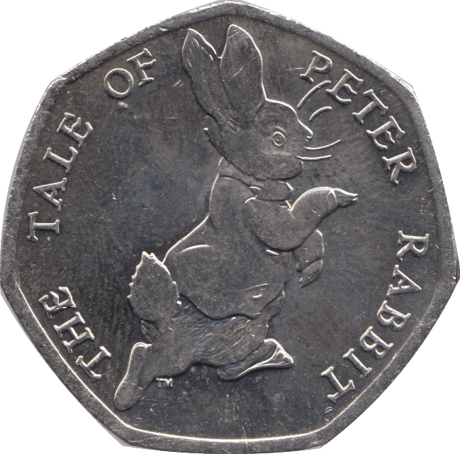 2017 CIRCULATED 50P TALE OF PETER RABBIT BEATRIX POTTER - 50P CIRCULATED - Cambridgeshire Coins