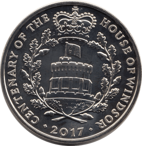 2017 FIVE POUND £5 HOUSE OF WINDSOR BRILLIANT UNCIRCULATED BU - £5 BU - Cambridgeshire Coins