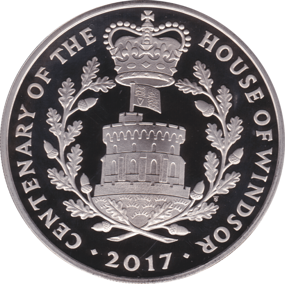 2017 FIVE POUND £5 PROOF COIN HOUSE OF WINDSOR - £5 Proof - Cambridgeshire Coins