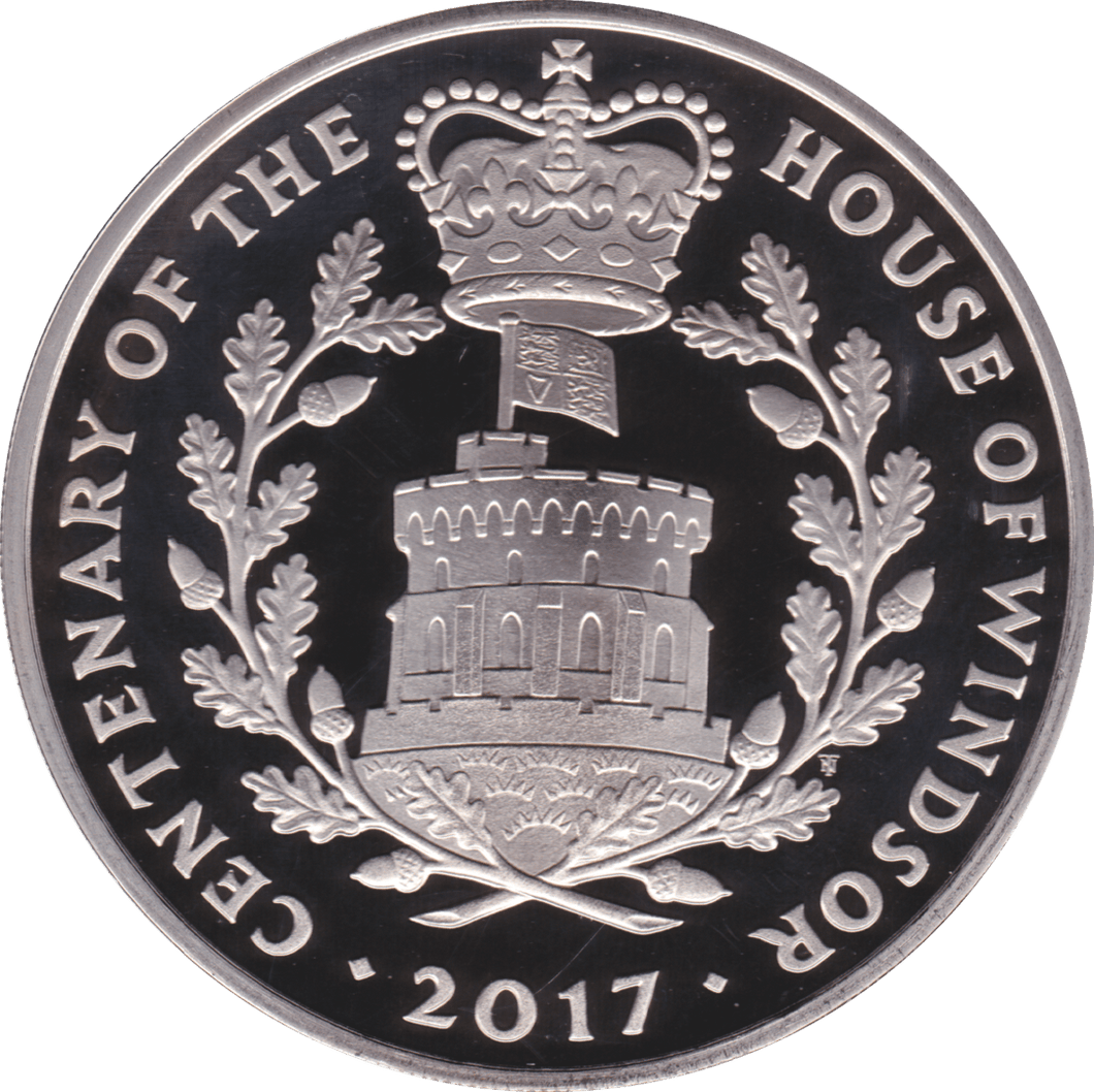 2017 FIVE POUND £5 PROOF COIN HOUSE OF WINDSOR - £5 Proof - Cambridgeshire Coins