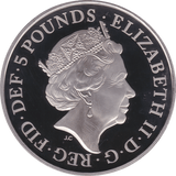 2017 FIVE POUND £5 PROOF COIN HOUSE OF WINDSOR - £5 Proof - Cambridgeshire Coins
