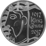 2017 FIVE POUND £5 PROOF COIN KING KANUTE - £5 Proof - Cambridgeshire Coins
